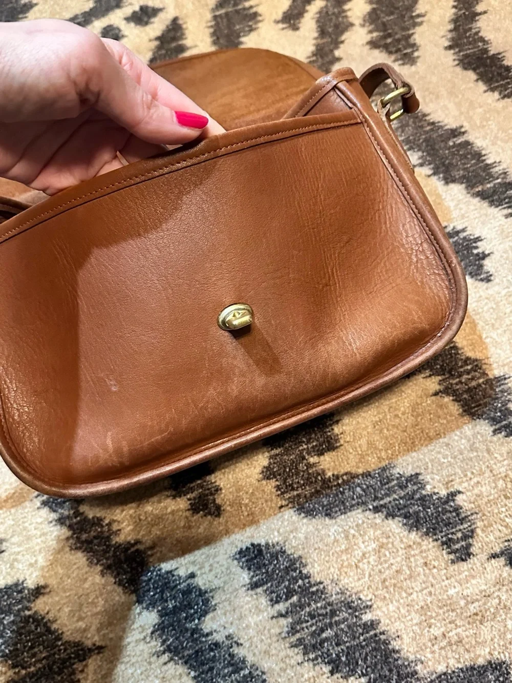 90’s Coach city bag crossbody vintage